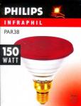 LAMPU/ BOHLAM PHILIPS INFRAPHIL [ INFRARED] PAR38 150 WATT - FISIOTHERAPY