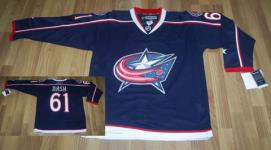 sell 2009 newest hockey jerseys # 61 NASH BLUEJACKETS