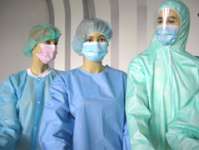 NONWOVEN SURGICAL GOWN