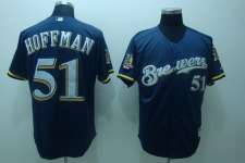 Brewers #51 Hoffman blue/white