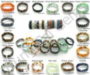 Semi precious gemstone bracelets