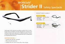 WORKSafe Strider II Safety Google