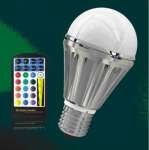 RGB Dimmable LED bulb light