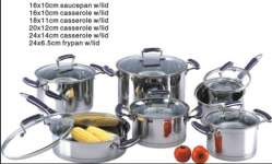 stainless steel cookware set SI-C22