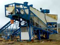 Batching plant mobile