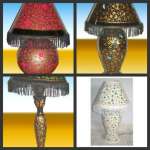 Paper Mache Table Lamps