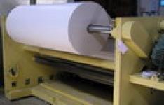 Jumbo roll carbonless paper and thermal paper