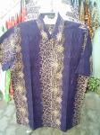 Hem Batik Double Proses Biru