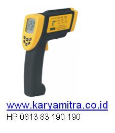 Infrared Thermometer : -50Âº C to 1,  250Âº C,  www.karyamitra.co.id,  email : karyamitrausaha@ yahoo.com