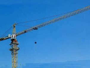 TC5013 6tons self-raising tower crane