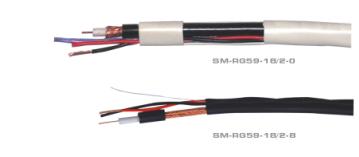 RG59 With 2/18 power cable for CCTV system