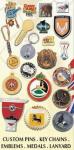 badges,  medals,  enamel,  acrylic products,  custom pin,  key chains,  lanyard