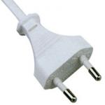 Euro power cord, power supply cord, cordset, plug, power calbe