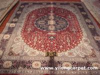 handmade silk carpets, handmade silk rugs, Kashmir silk carpets, Kashmir silk rugs