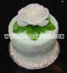 for all occation - 1 layer with white rose
