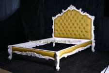 King or Queen Bedr with upholstery for Indoor bedroom set furniture