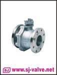 2pc flanged ball valve,  flange ball valve,  stainless steel flange ball valve