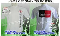 Kaos oblong sablon