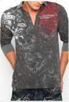 men' s ED hardy long-sleeved t-shirt