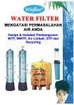 Water Filter mengatasi Permasahan Air ,  Mengerjakan Design & Instalasi Pembangunan WTP,  WWTP,  Air Limbah,  STP,  Recycling