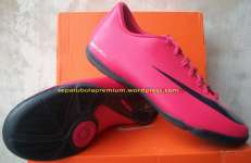 SEPATU FUTSAL NIKE MERCURIAL VICTORY IC -Cherry/ Obsidian/ Silver-