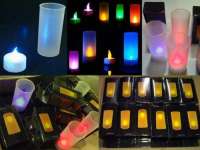 LILIN elektrik slim nyala 7 WARNA