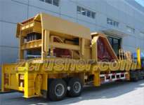 Mobile crusher in China