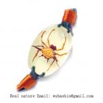 real insect amber bracelet