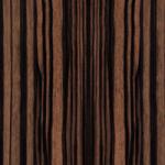 Prefinished Nature Ebony veneered laminate(K140)