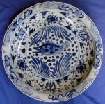Ming Imperial Blue WHite Dish