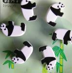 Mini clips in animal shape-panda;