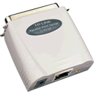 TP-LINK TL-PS110P Single Parallel Port Fast Ethernet Print Server