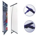L banner stand,  banner stand,  L banner display,  banner display