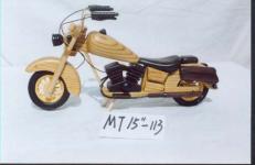 wooden motobike