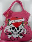 Cheapest price wholesale brand ED Hardy Handbags for women' s,  good looks and good price