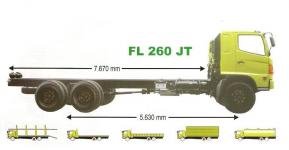 Chassis Hino FL 260 JT