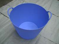 garden bucket,  plastic pail,  flexible bucket,  recycle PE barrel