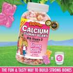 Calcium Gummy Bearsâ¢ With Vitamin D Builds a Strong & Healthy Body,  Calcium is Essential for Strong & Healthy Bones & Teeth