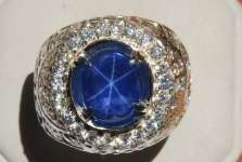 Batu Mulia Blue Safir Sharp Star ( SPS 066) = SOLD OUT / TERJUAL