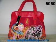 hot sell lady fashion and designer Christian Audigier Handbag