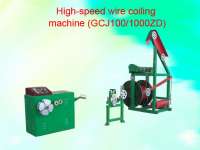 High-speed wire coiling machine GCJ100/ 1000ZD