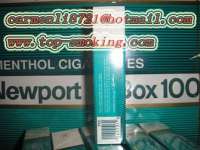 strong menthol cigarttes newport brand with stamp