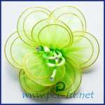 fabric brooches and hair flower dual use fashion accessories