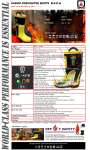 Harvik Fire Fighter Boots | Sepatu Pemadam Kebakaran | Sepatu Tahan Panas | Safety Shoes