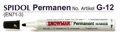 Spidol Marker Snowman G-12