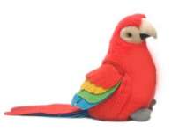 Boneka Burung Macaw Merah