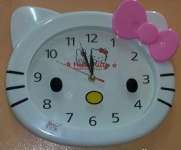 Jam Dinding Hello Kitty