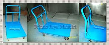 Trolley Barang,  Trolley gudang,  Trolley Plat Besi