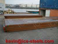 EN10155 S355J0W steel plate/ sheet for atmospheric corrosion resistance.