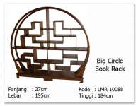 jf big circle book rack